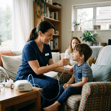 Nebulization Service at home