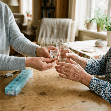 Oral Medication Administration Assistance at home