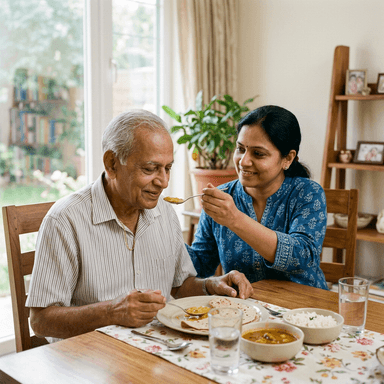 Professional Caretakers at home